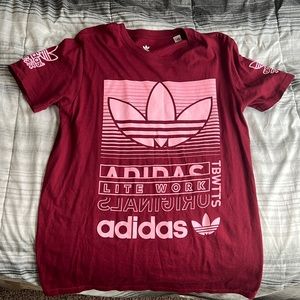 Small Pink adidas shirt that I’ve had for a while. Worn twice